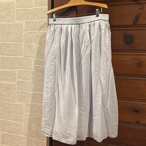 H&M pale blue skirt